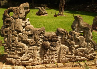 Copan Honduras Arkeolojik Sit