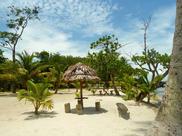 Spiaggia bianca in Guatemala — Foto Stock