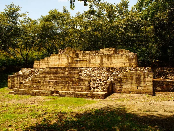 Sitio arqueológico Copán en Honduras — Foto de Stock