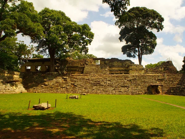 Sitio arqueológico de Copán en Honduras — Foto de Stock