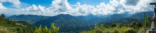 コロンビアの田舎のパノラマ風景 — ストック写真