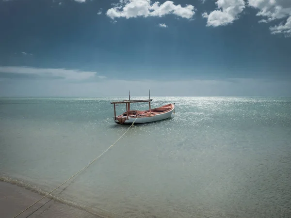 Bateau sur la mer dans la Guajira en Colombie — Photo