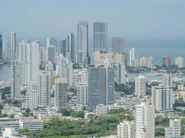 Panoramic view of  Cartagena de Indias - Colombia — Stock Photo, Image