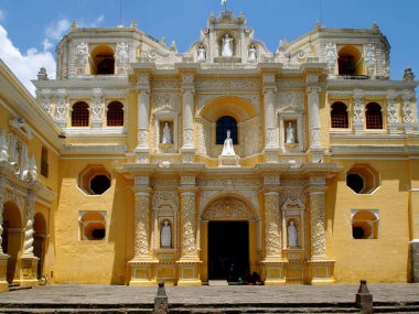 La Merced Church in Antigua - Guatemala