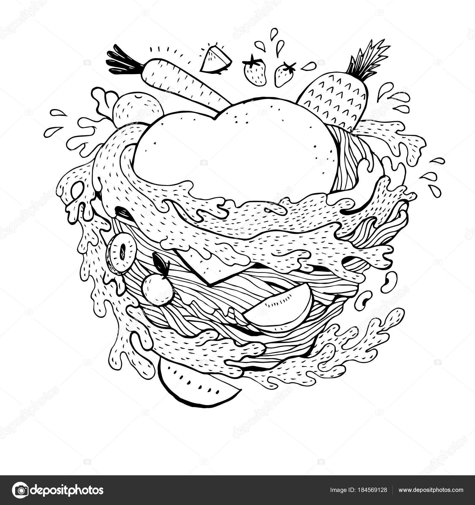 Fruits Falling Water Splash Vector Illustration Design Template Fruit Icons Vector Image By C Huza Vector Stock