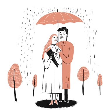 Birbirine aşık çift