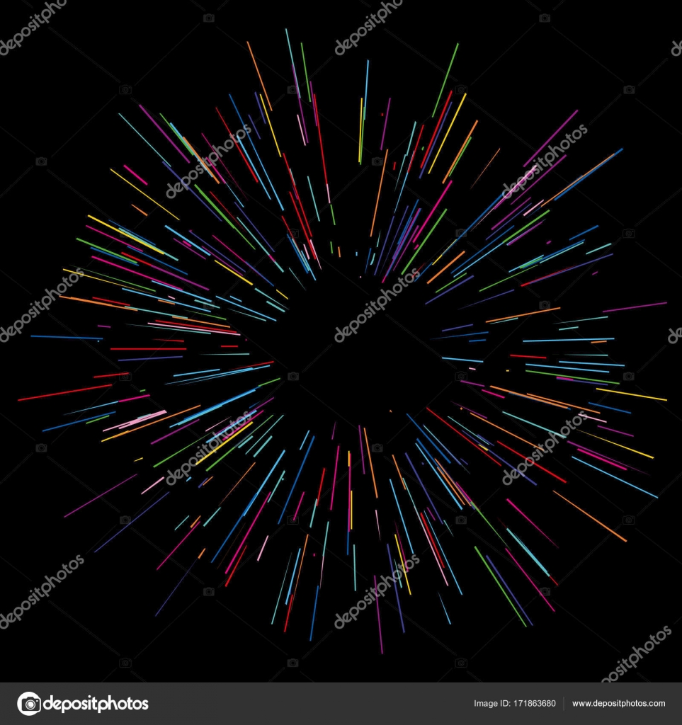 Colorful Fireworks Radiating From The Center Of Thin Beams Lines Dynamic Style Abstract Explosion Speed Motion Lines Vector Image By C Annagolant Vector Stock Colorful Fireworks Radiating From The Center Of Thin Beams Lines Dynamic Style Abstract Explosion Speed Motion Lines Vector Image By C Annagolant Vector Stock