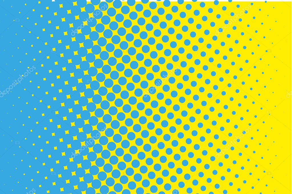 Comic pattern. Halftone background. Dotted retro backdrop, panels with