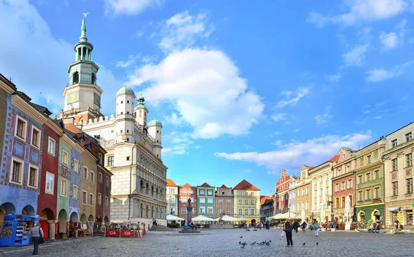 Polonya, Poznan, eski merkezi şehir, Pozna Belediye Binası