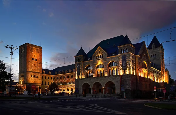 Pologne Poznan Vue Château Impérial — Photo