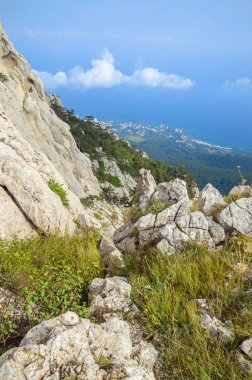 Kırım'da, Yalta, dağ Ai-Petri