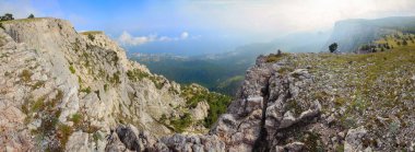 Kırım'da, Yalta, dağ Ai-Petri