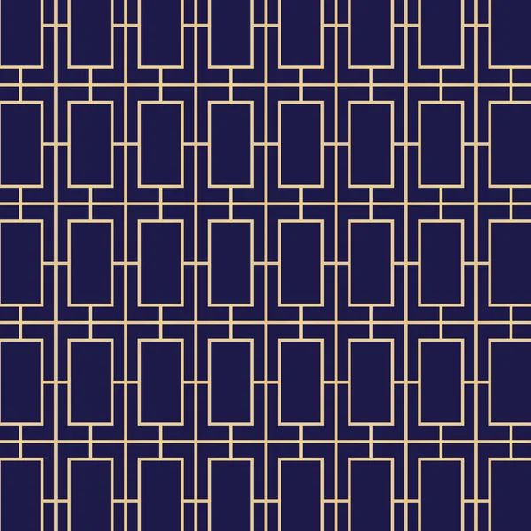 Retro Vintage Art Deco Vector Pattern — 스톡 벡터