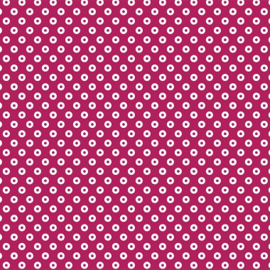 Kusursuz deseni yuvarlar, basitçe vektör illüstrasyonu 