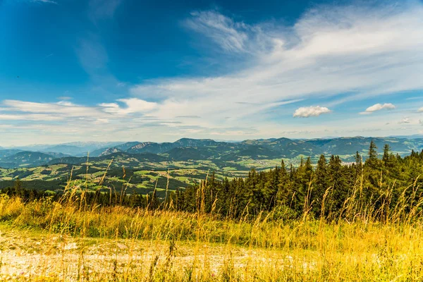 Vista dalla montagna Shockl a Graz. Località turistica in Graz Stiria . — Foto Stock