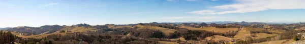 Австрия Граница Словении Vineyards Sulztal Panorama Leibnitz Area South Styria — стоковое фото