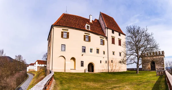Castillo Seggau Leibnitz Famoso Hotel Para Visitar Estiria Austria Punto —  Fotos de Stock