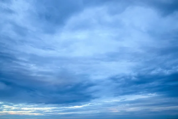 The evening sky at Petchaburi Province in Thailand — Stock Photo, Image