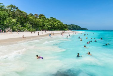 Tachai Adası'nda Tayland Andaman Denizi