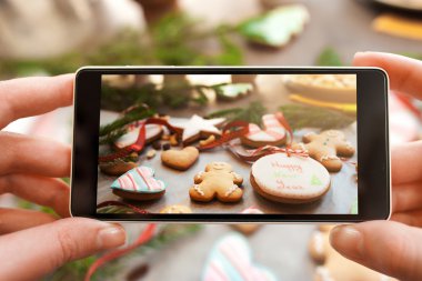 Noel geleneksel tedavi fotoğraf telefon