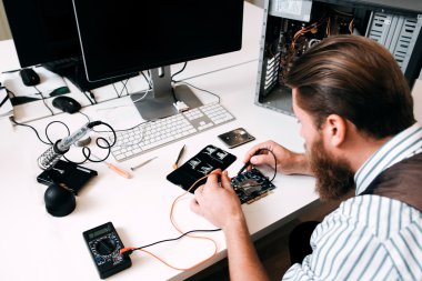 Multimetre ile programcı test devre