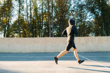 Yoğun egzersiz profesyonel Runner