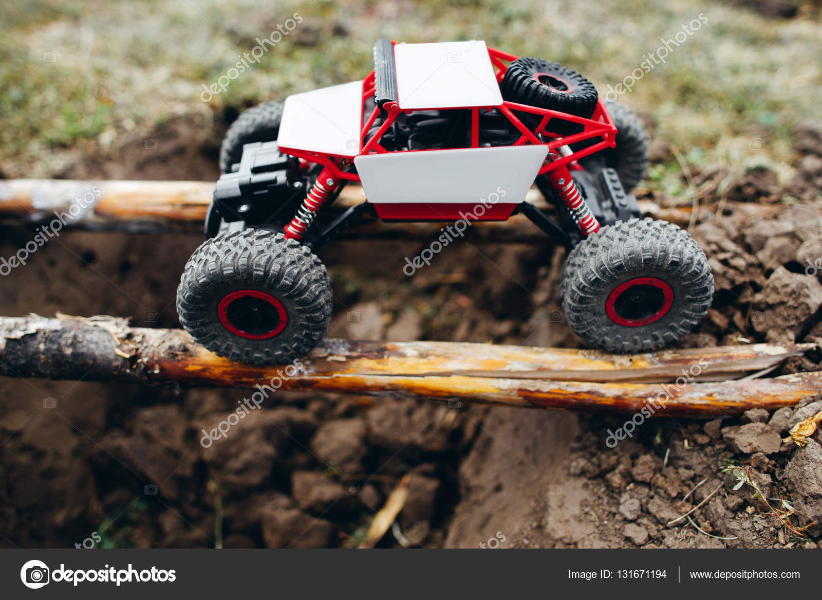 wooden rc car