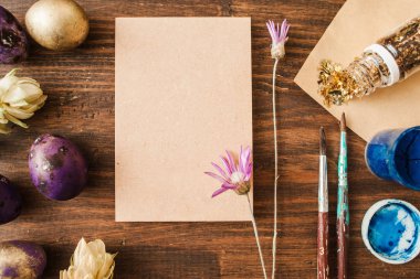 Masterclass Paskalya yumurtaları boşaltmak ile boyama