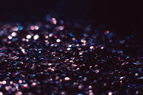 Abstract shining glitters violet makeup background — Stock Photo, Image