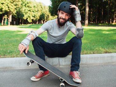 Aşırı spor meydan. Kaykaycı rekabet