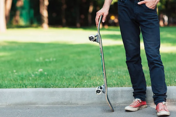 Aktif yetişkin. Yaz spor arka Park