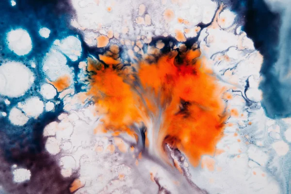 Abstrakcja Artystyczny obraz kolorowy Splash — Zdjęcie stockowe