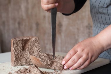 Cook parça gazlı çikolata tatili