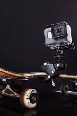 GoPro Hero5 kaykay üzerinde sabit