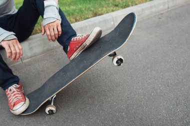 Kaykaycı bir sonraki yarışmaya hazır