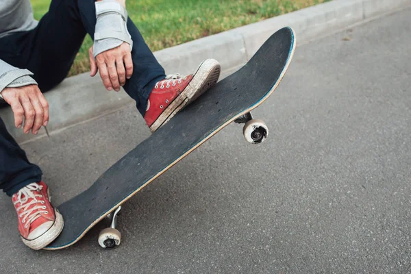 Kaykaycı bir sonraki yarışmaya hazır