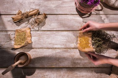 Tıbbi çay infüzyon hazırlama süreci