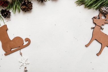 Kış tatil dekorasyon Festival arka plan