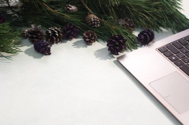 Kış dekorasyon Festival arka plan