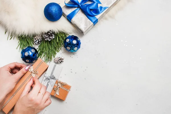 Preparación navideña. Navidad y Año Nuevo — Foto de Stock