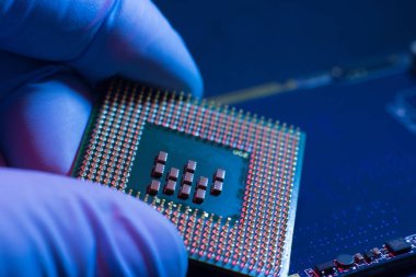 Bilgisayar cpu teknolojisinin elektronik mühendisi