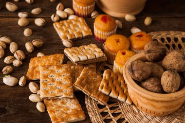 Hamur işi ürünleri Gıda kompozisyonu