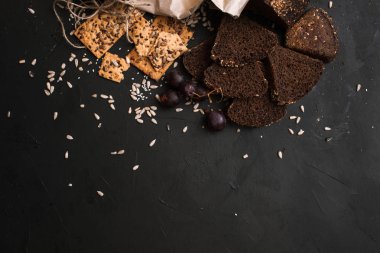 Ekmek ürünleri Gıda kompozisyonu