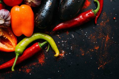 Gıda organik sebze arka plan