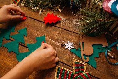 Tatil hazırlık. Noel ve yeni yıl