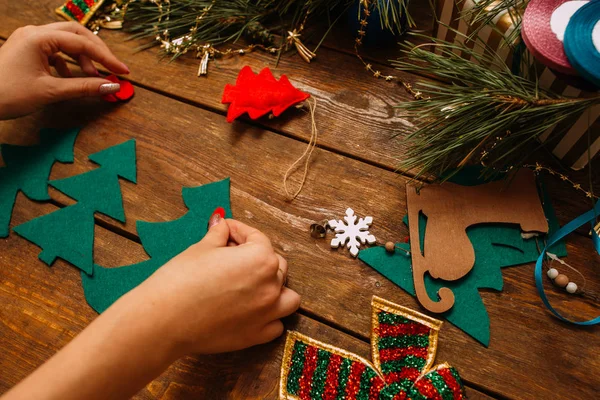 Urlaubsvorbereitung. Weihnachten und Neujahr — Stockfoto