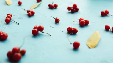 çilek arka plan soyut sonbahar yaprakları