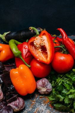 Gıda organik sebze arka plan