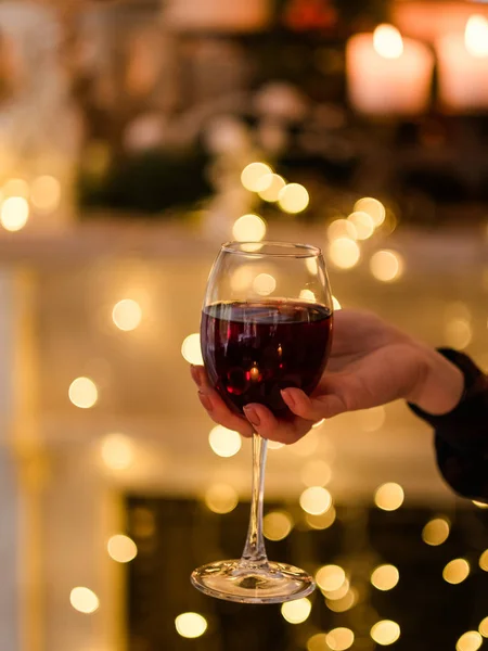 Glas wijn proeverij alcohol aperitief viering — Stockfoto