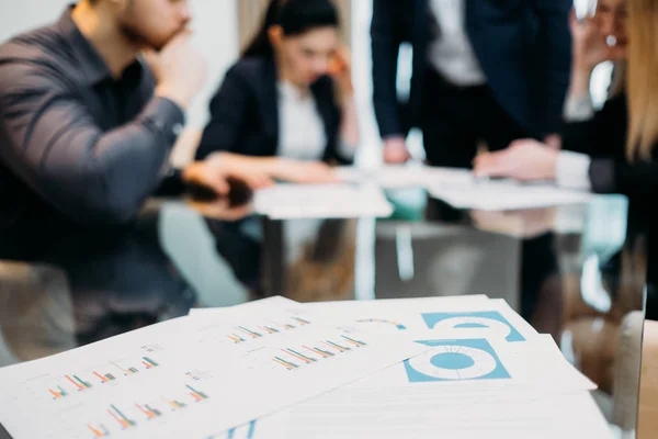 Statistiken zum Konkurs von Investmentunternehmen — Stockfoto